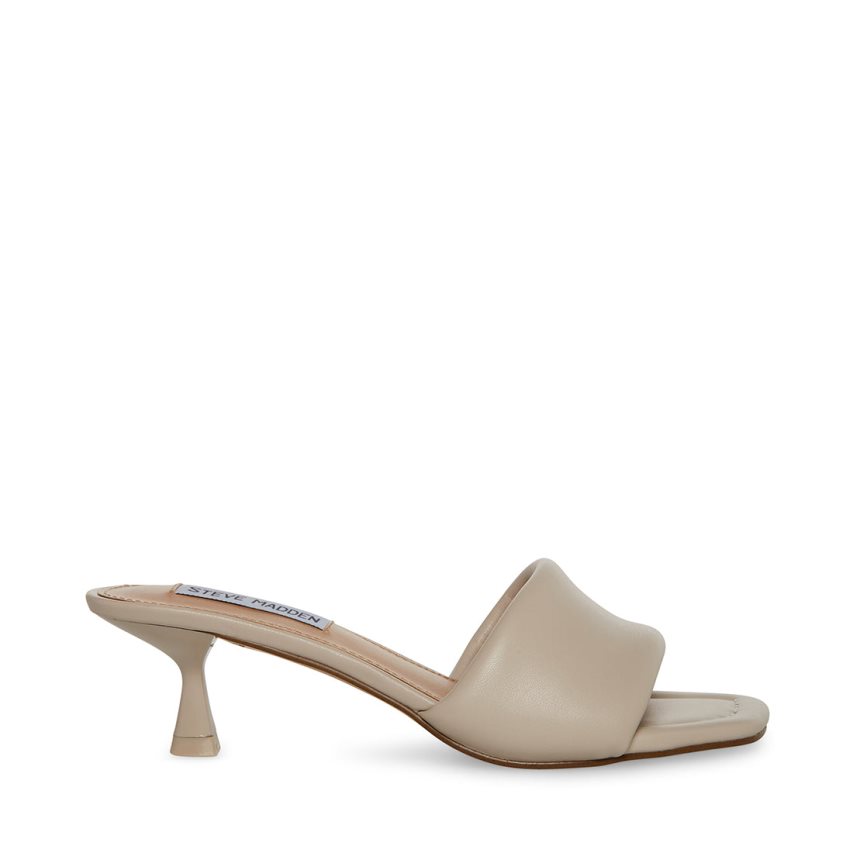 Mulas Steve Madden Syrah Mujer Beige | ES EKE864